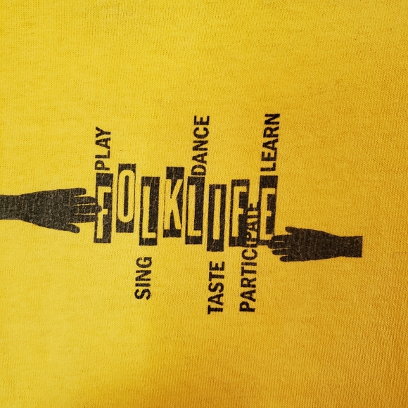 Folklife Festival Graphic Tee Band Music Small - Picture 7 of 8
